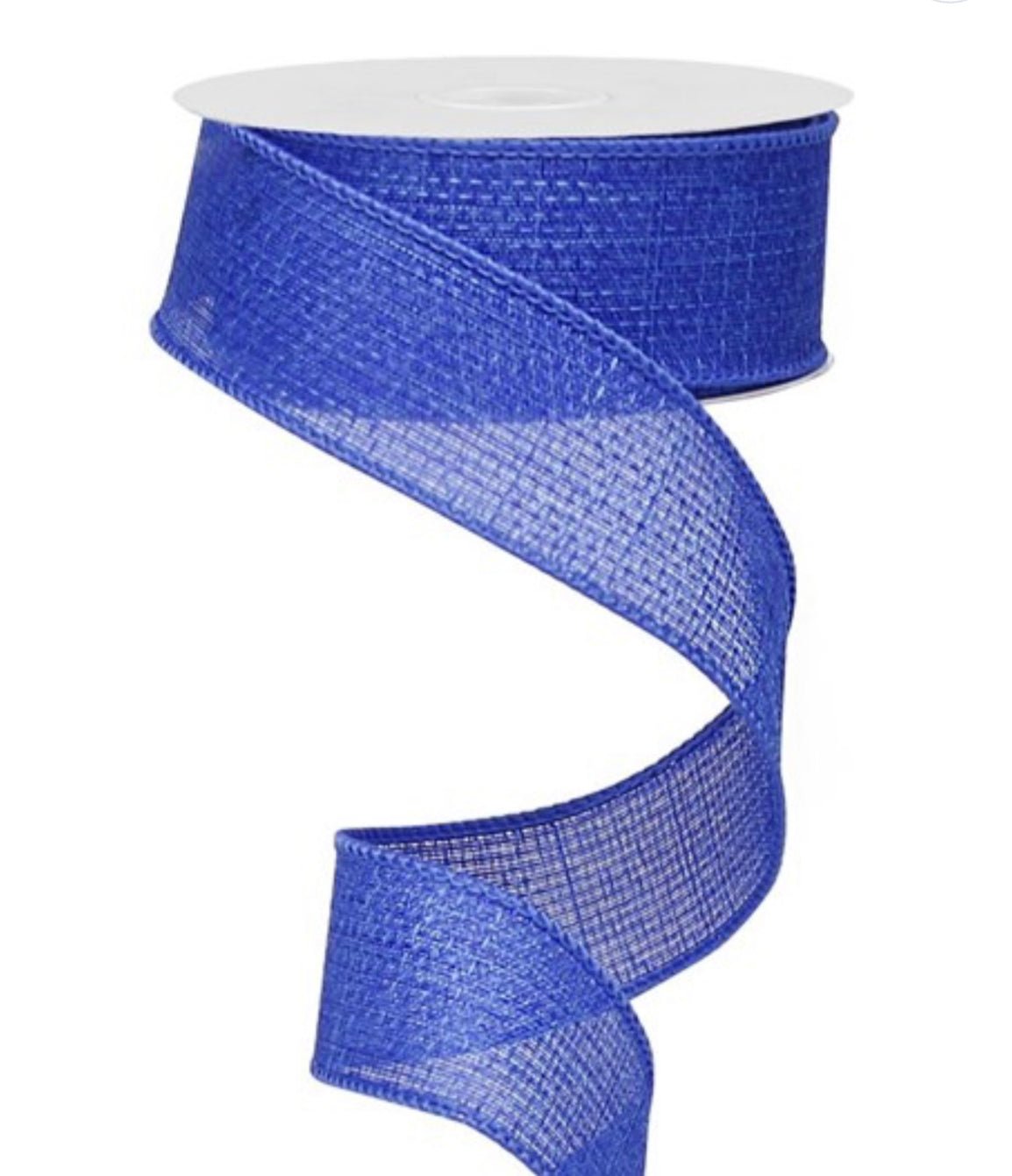 Blue Solid wired ribbon 1.5” - Greenery MarketWired ribbonRG121125