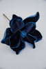 Blue velvet, artificial, magnolia with glittered center - Greenery Marketartificial flowers85318nvbl