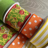 Brights floral bow bundle x 4 wired ribbons - Greenery MarketWired ribbon