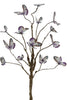 Butterfly twigs bush - lavender white blue - Greenery MarketArtificial Flora82644-LV