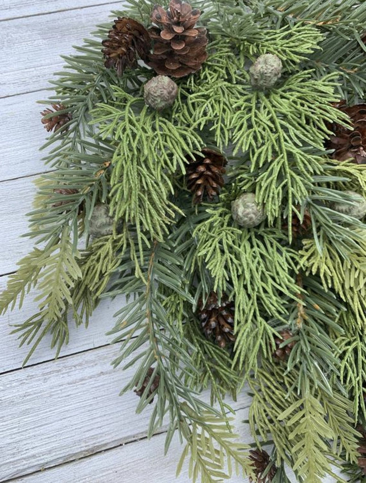 Cedar and cone spray - customer favorite every year - Greenery Marketgreenery26106