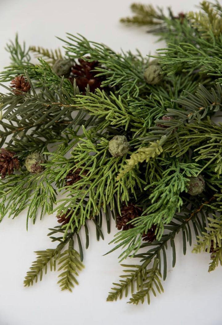 Cedar and cone spray - customer favorite every year - Greenery Marketgreenery26106