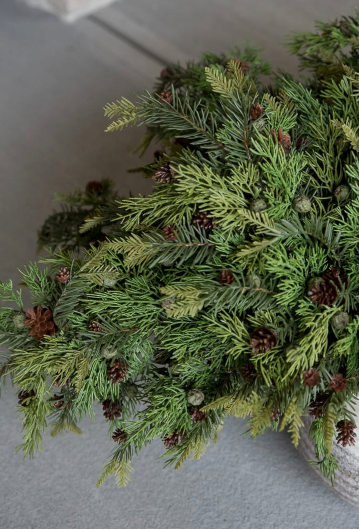 Cedar and cone spray - customer favorite every year - Greenery Marketgreenery26106 x 6