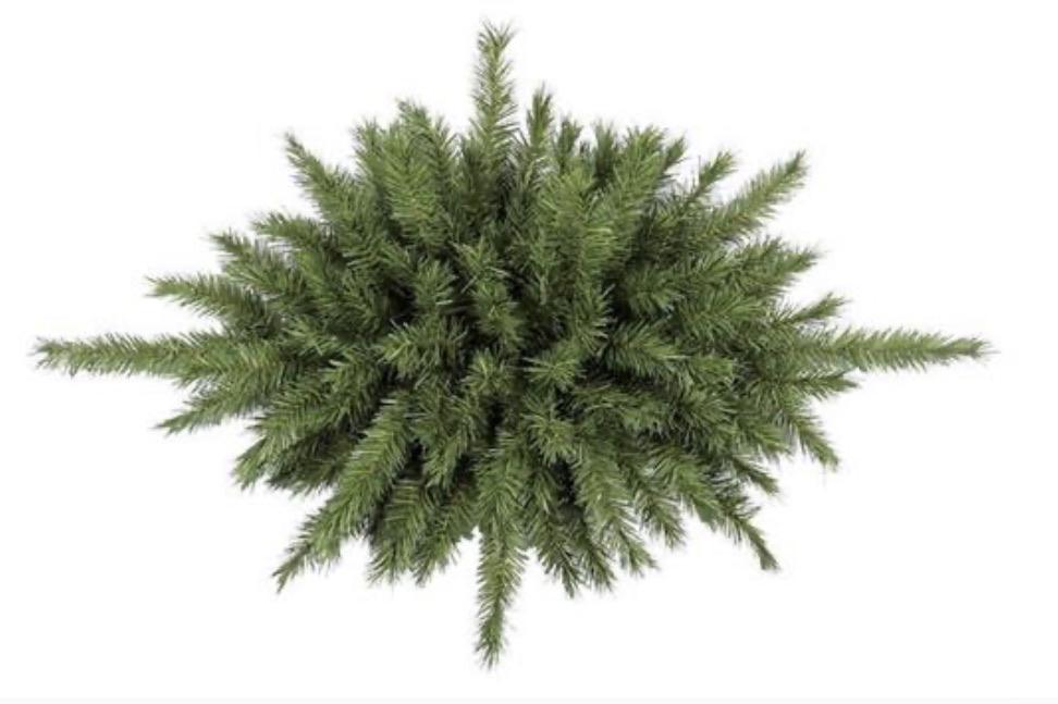 Centerpiece pine swag spray 36” - Greenery Marketwreath base & containers080118