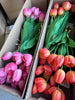 Cerise pink real touch tulip bundle - Greenery Market3876-cer