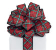Christmas plaid 1.5” wired ribbon - 20 yards - Greenery Market9747072