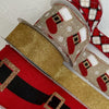 Christmas Santa belt x 4 ribbon bow bundle - Greenery MarketWired ribbon