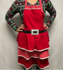 Christmas Santa Claus apron with pocket - Greenery Market9745596