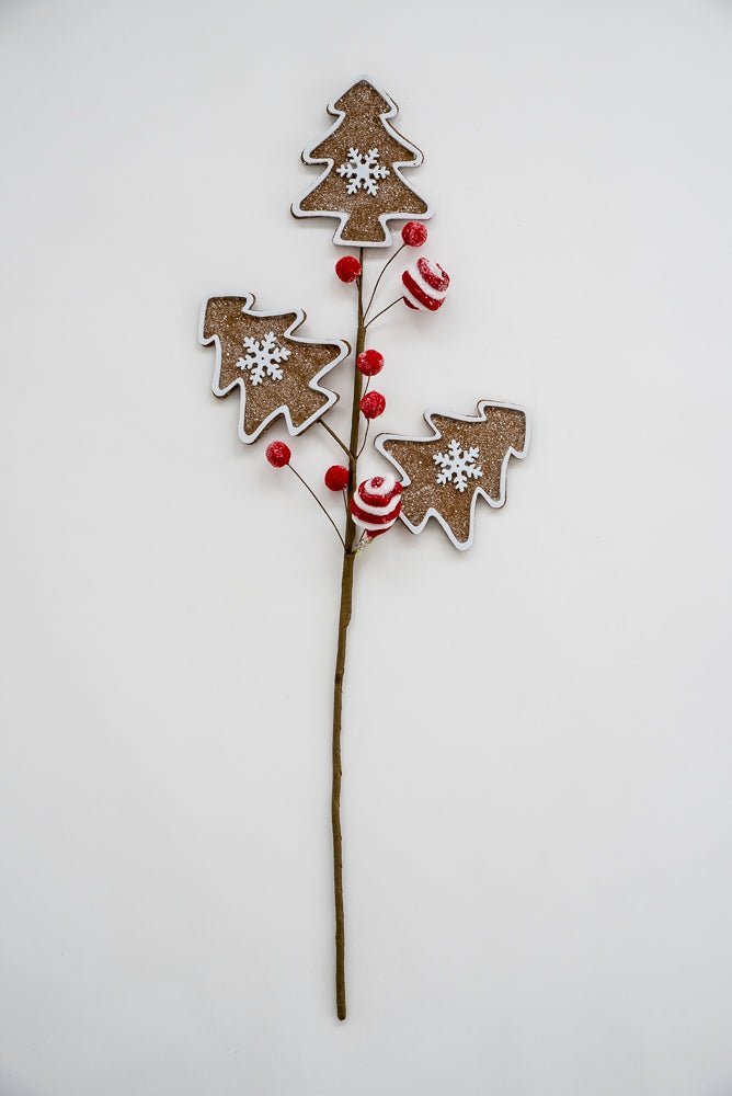 Christmas tree gingerbread cookie spray - Greenery Market85807BN