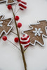 Christmas tree gingerbread cookie spray - Greenery Market85807BN