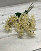 Cluster flower bundle x 3 cream - Greenery Market26842