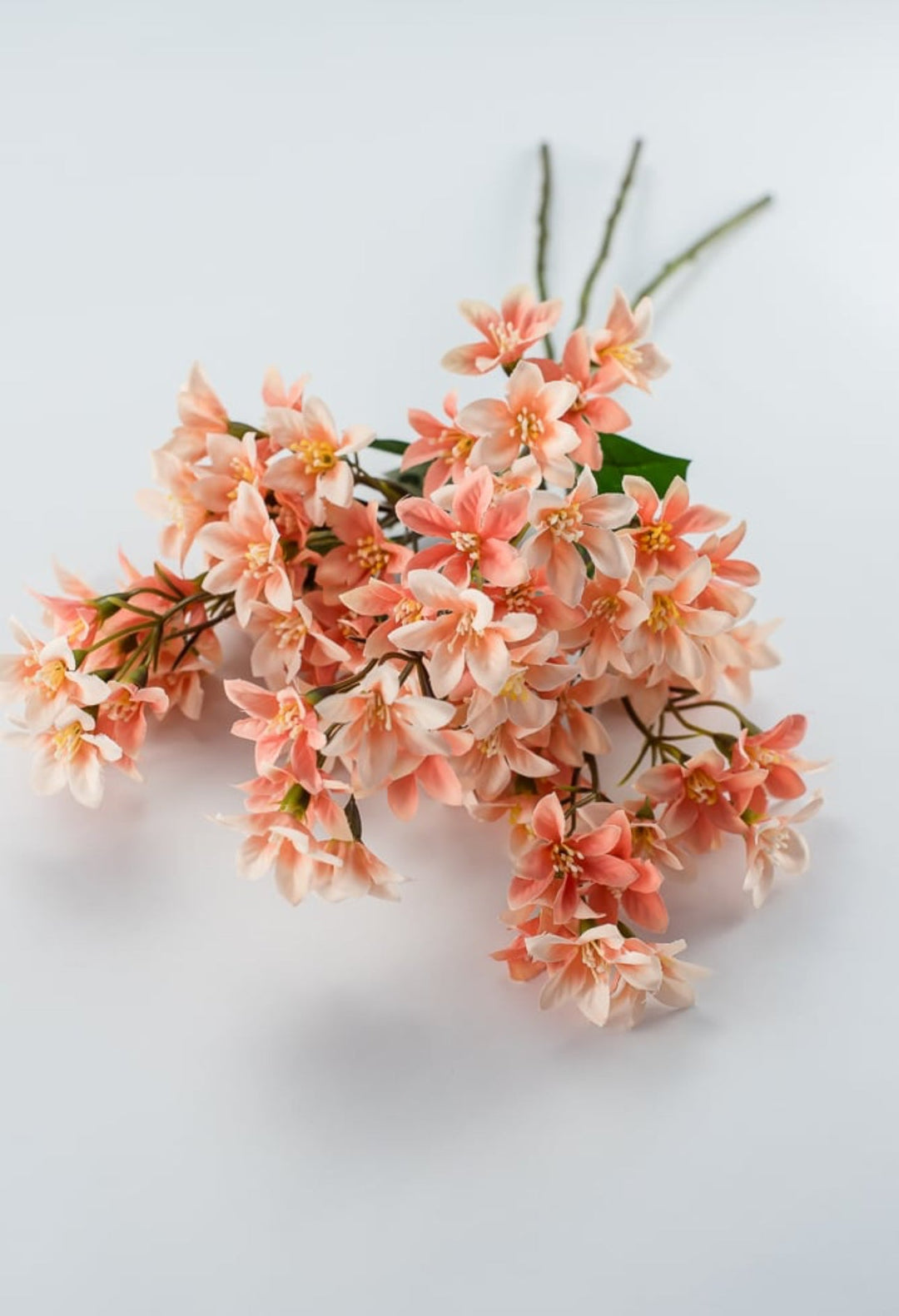 Cluster flower bundle x 3 sprays - coral peach - Greenery Marketartificial flowers26843