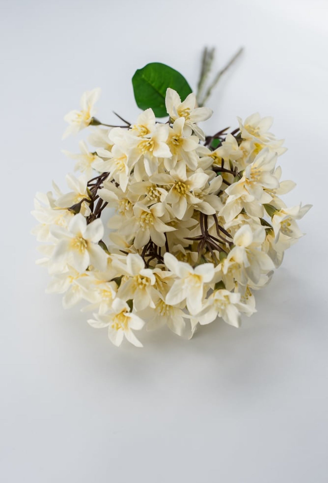 Cluster flower bundle x 3 sprays cream ivory - Greenery Market26842