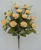 Creamy beige silk flower bush - Greenery Market83936-BEIGE
