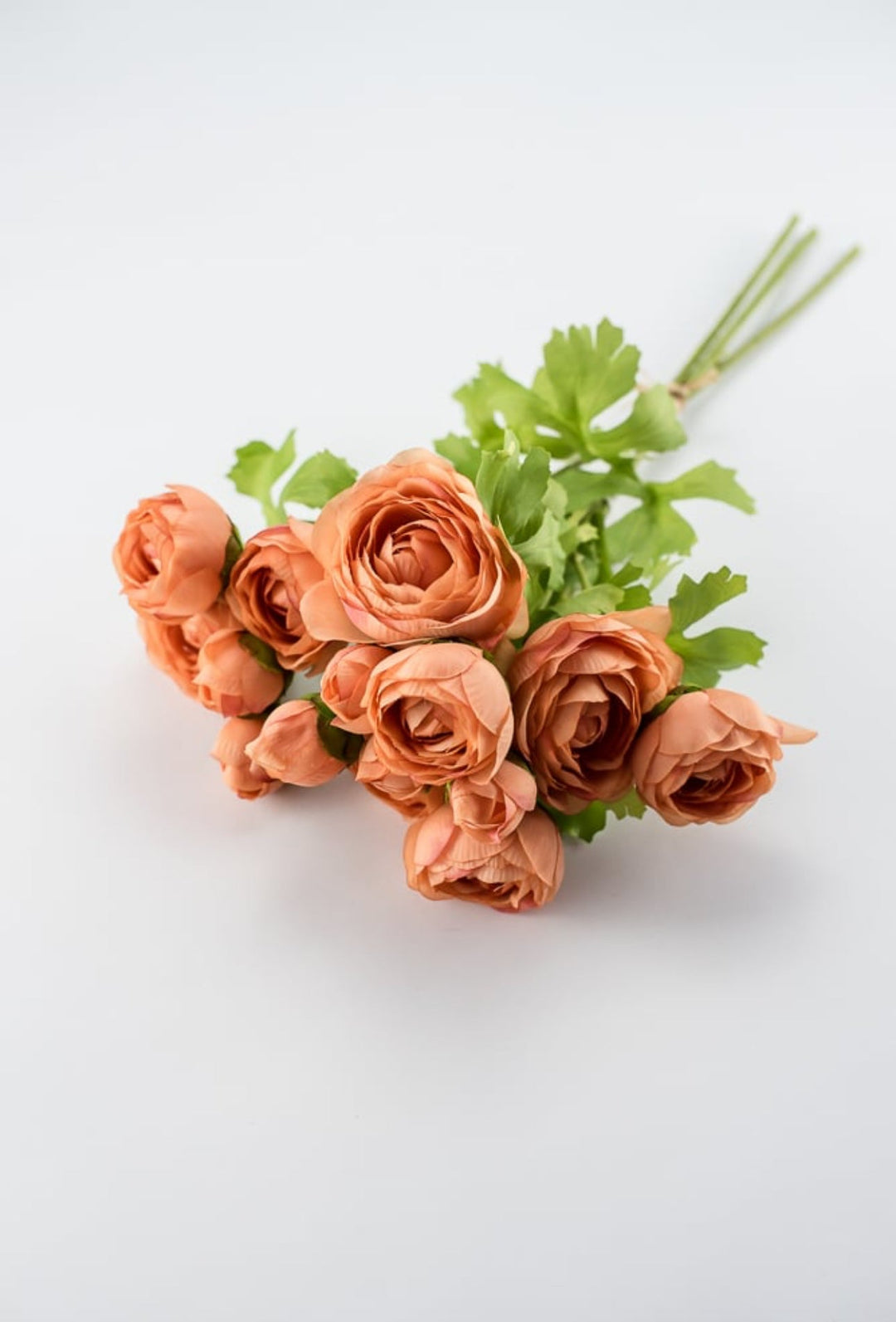 Creamy peach ranunculus bundle - Greenery Marketartificial flowers27039