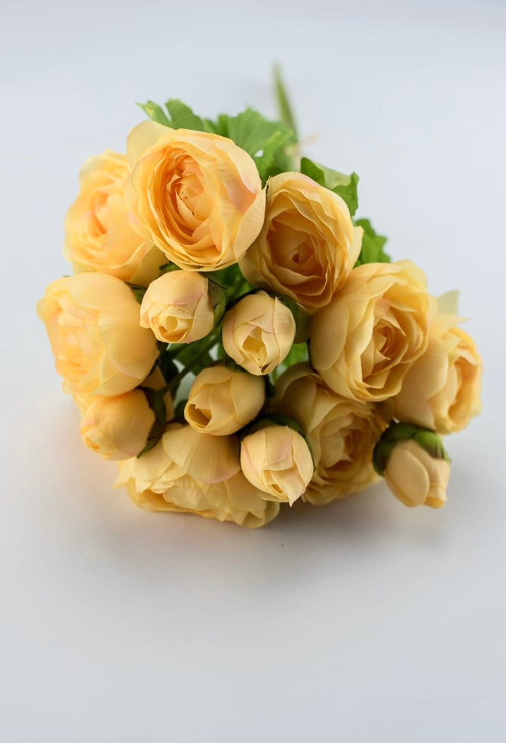 Creamy Yellow ranunculus bundle - Greenery Marketartificial flowers27038