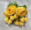 Creamy Yellow ranunculus bundle - Greenery Marketartificial flowers27038