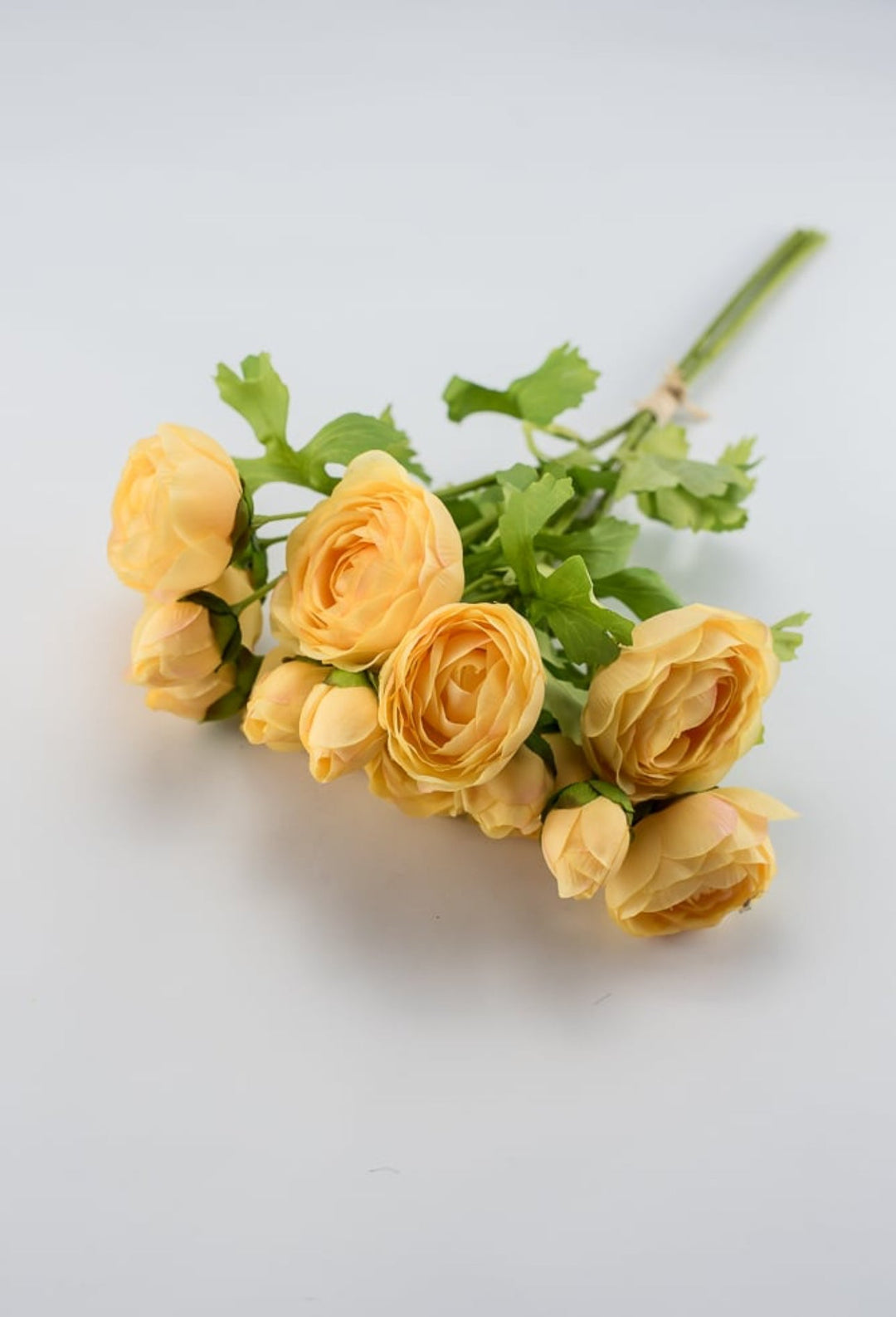 Creamy Yellow ranunculus bundle - Greenery Marketartificial flowers27038