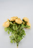 Creamy Yellow ranunculus bundle - Greenery Marketartificial flowers27038
