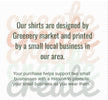 Create super soft woman’s v-neck T-shirt - Greenery Market Clothing