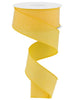 Crystal Yellow Solid wired ribbon 1.5” - Greenery MarketWired ribbonRGE199429