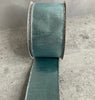 Dusty blue 2.5” wired farrisilk ribbon - Greenery MarketRibbons & TrimRa716-24