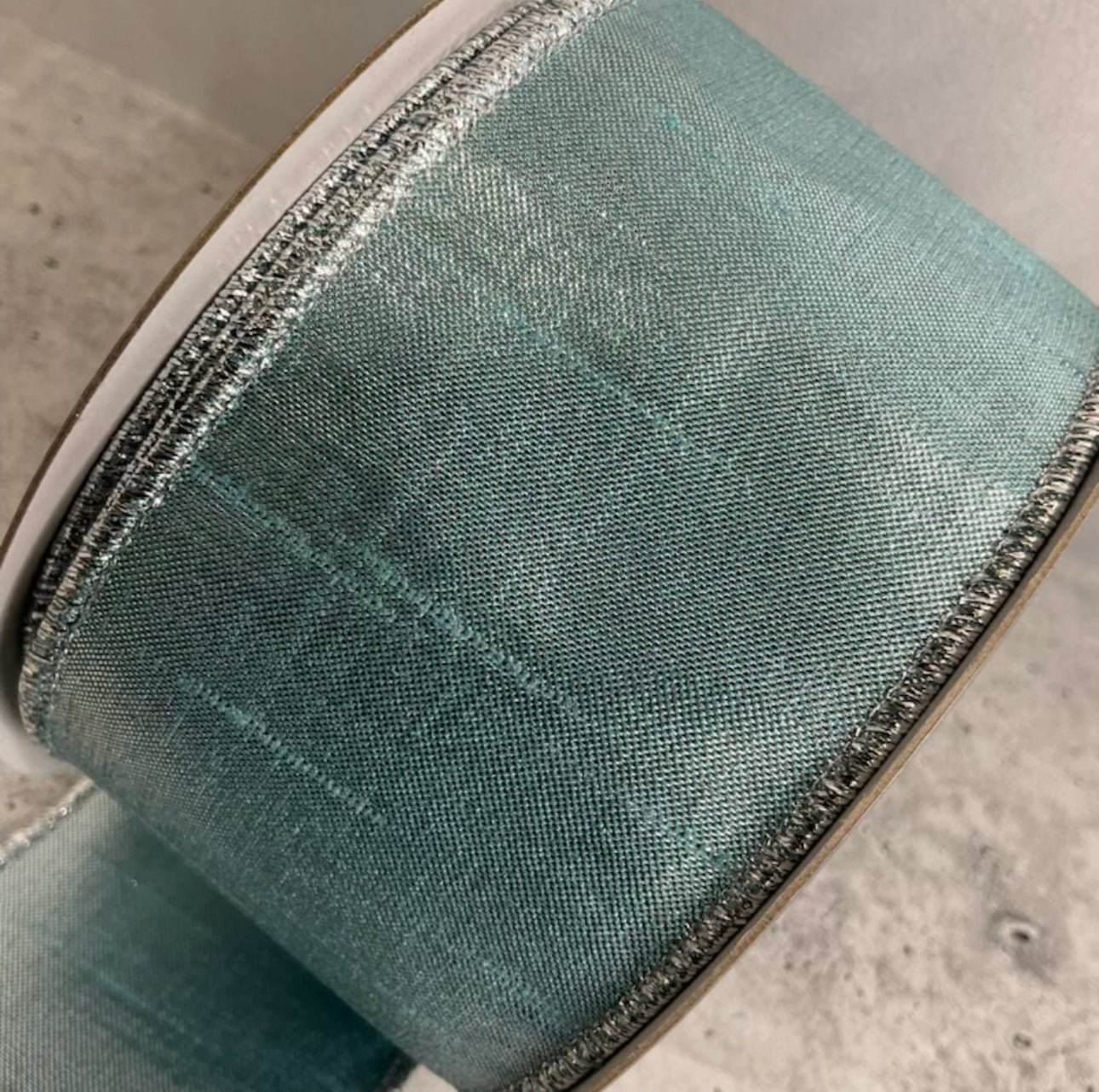 1.5 Dusty Blue Diamond Dust ribbon, Farrisilk ribbon, Dusty Blue Ribb –  Joycie Lane Designs
