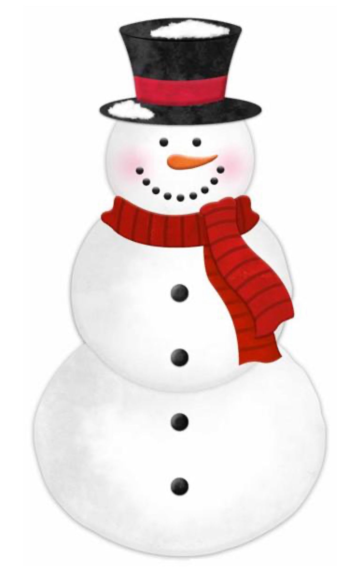 Embossed metal, winter snowman sign - Greenery MarketSeasonal & Holiday DecorationsMD0604