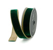 Emerald green flashy velvet luster 1.5” farrisilk wired ribbon - Greenery MarketRibbons & TrimRG073-55