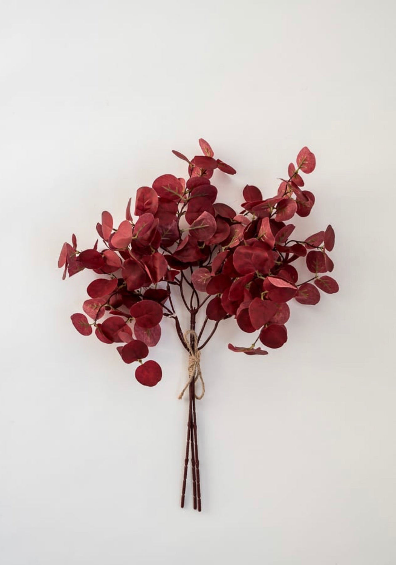 Eucalyptus bundle - red wine - Greenery MarketArtificial Flora26365