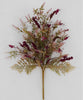 Fall Fern and heather berry spray - burgundy - Greenery MarketArtificial Flora63212-BG