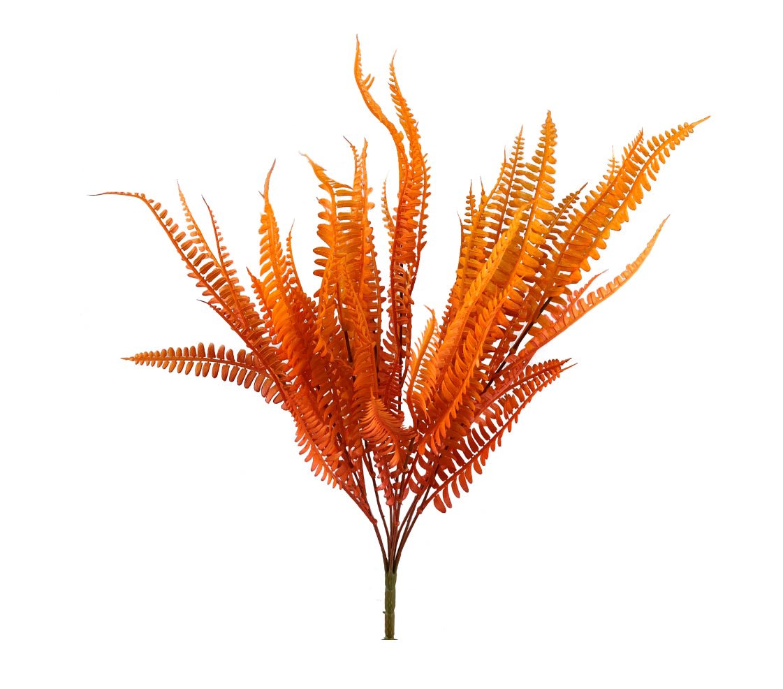 Fall fern bush - orange tones - Greenery Marketgreenery56809OR
