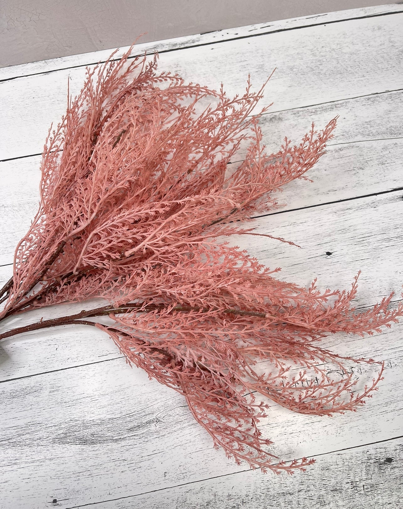 Faux dried fern grass bundle -dusty pink - Greenery MarketArtificial Flora26295