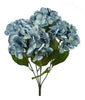 Faux dried Hydrangea bush - blue - Greenery Marketartificial flowers56652BL