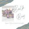 Faux dried rose bundle - purple - Greenery MarketArtificial Flora26445 x 6