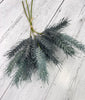 Faux dried wheat bundle - blue - Greenery MarketArtificial Flora26450