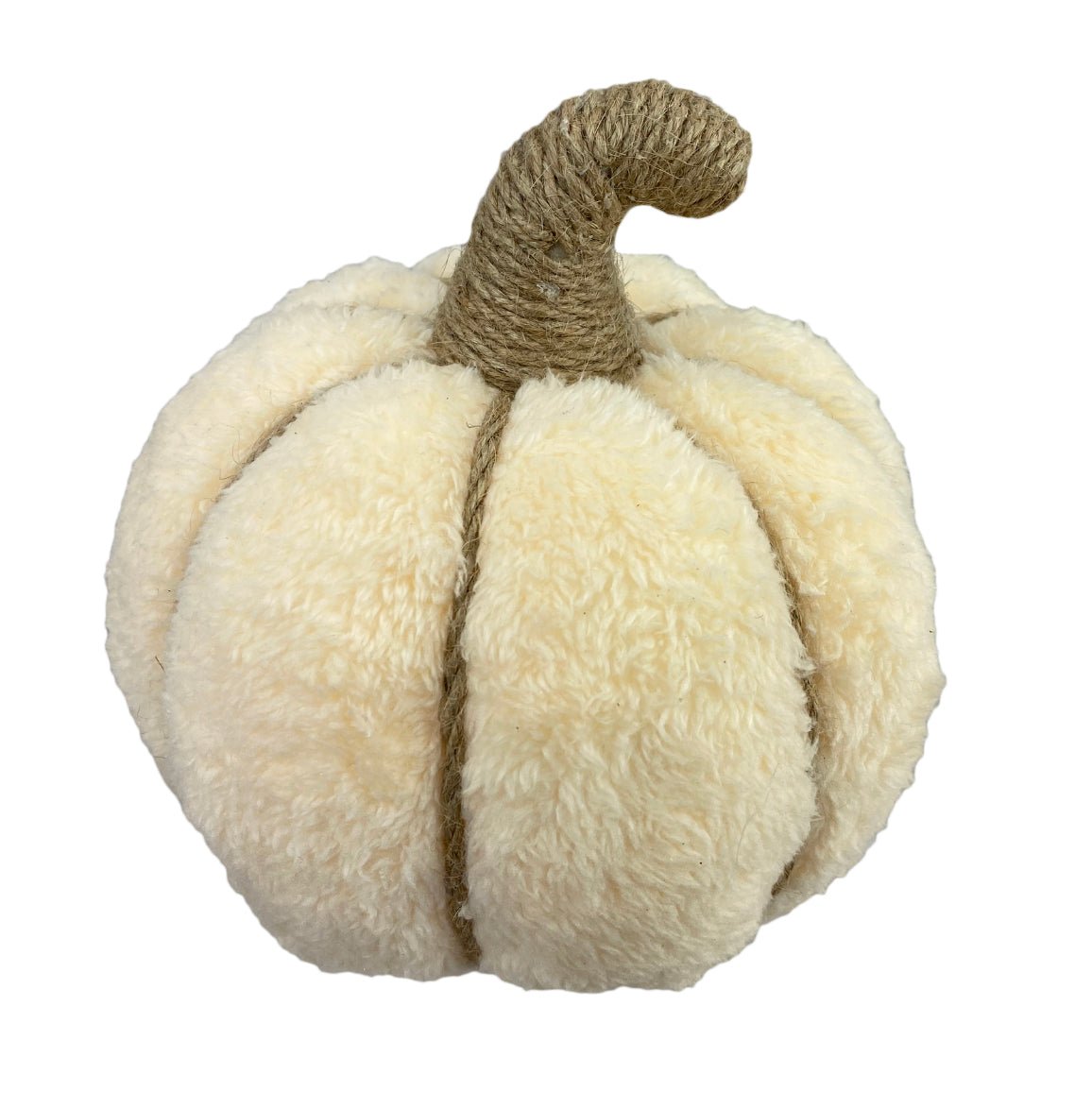 Faux fur pumpkin - cream - Greenery MarketSeasonal & Holiday Decorations56934CM