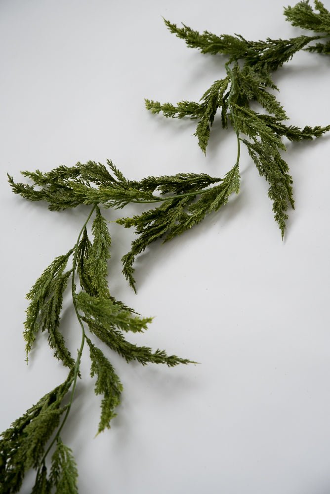 Faux Green cedar garland - Greenery Market26464