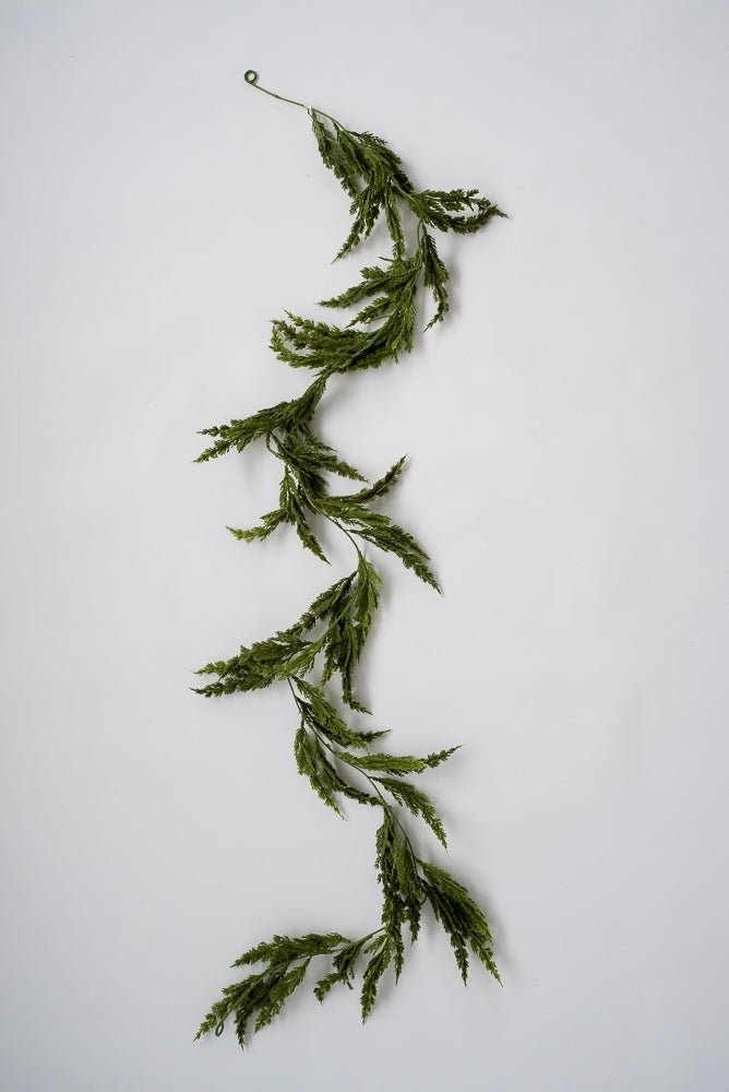 Faux Green cedar garland - Greenery Market26464