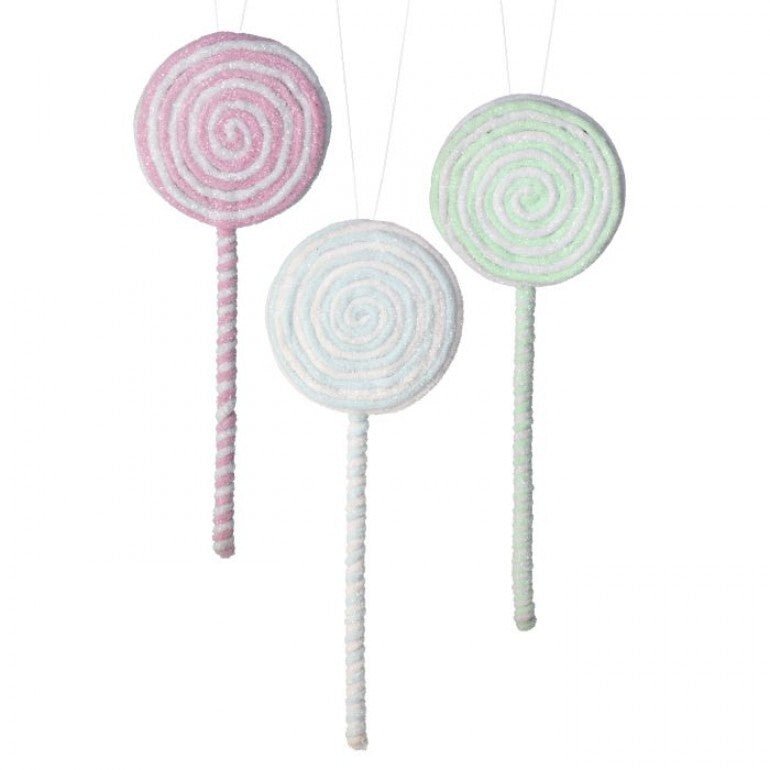 Faux lollipops with frosting - set of 3 - Greenery MarketSeasonal & Holiday DecorationsMTX68867 ptmt