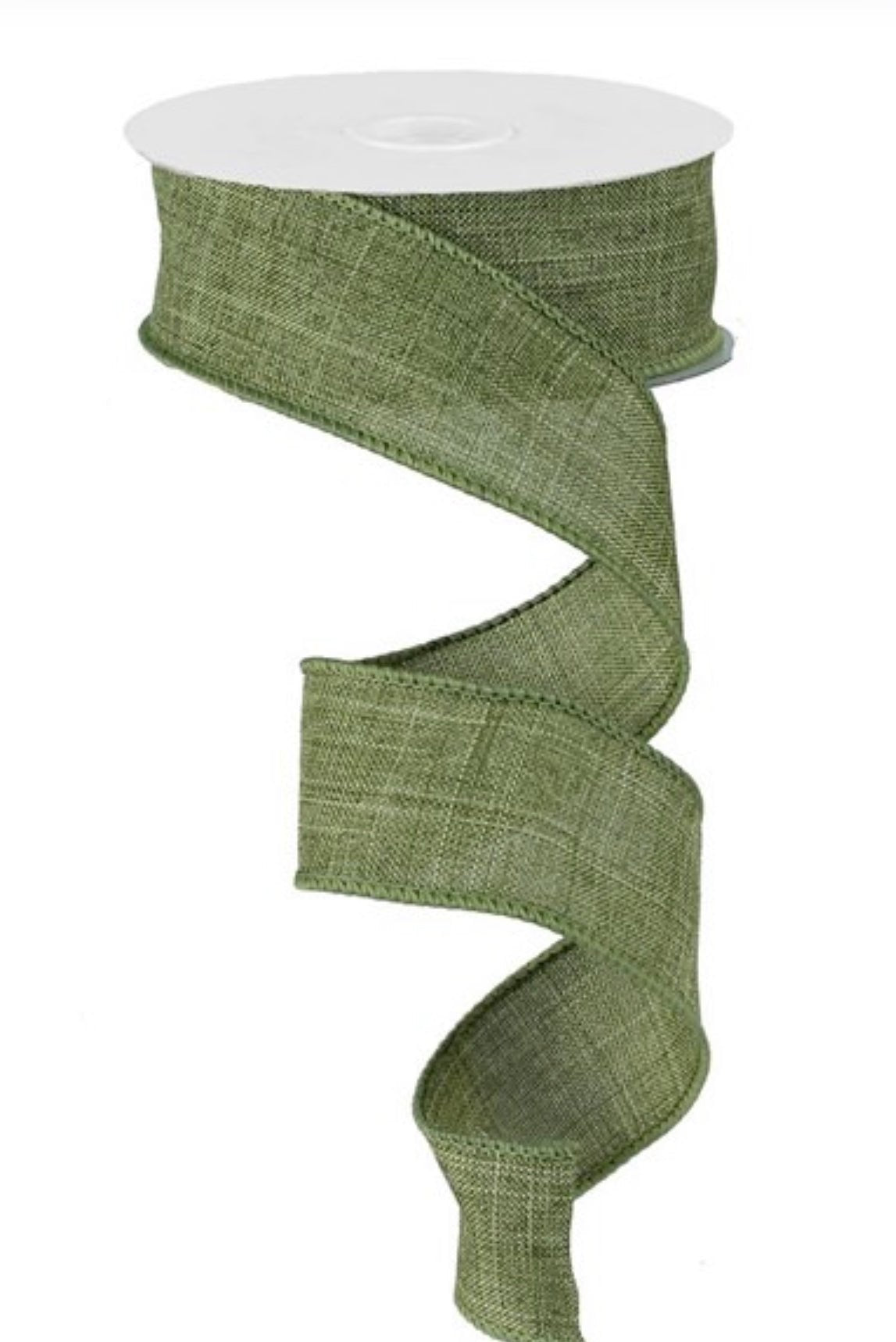 Fern green solid wired ribbon 1.5” - Greenery MarketWired ribbonRG12782Y