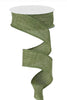 Fern green solid wired ribbon 1.5” - Greenery MarketWired ribbonRG12782Y