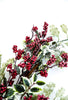 Frosted Mini leaves, holly, and berries spray - Greenery MarketgreeneryMTX67365 FRRG