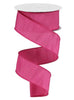 Fuchsia pink solid faux dupioni 1.5” wired ribbon - Greenery MarketWired ribbonRD110111