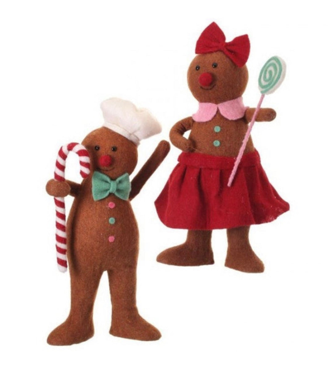 Gingerbread dolls , wool gingerbreads - Greenery MarketWinter and ChristmasMTX61646b