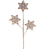 Gingerbread snowflake spray - Greenery MarketPicks104565
