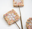 Gingerbread spray with sprinkles - Greenery MarketPicks63688-BEIGE