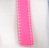 Gingham edge solids wired ribbon 1.5” choose color - Greenery MarketRibbons & Trim110702 PINK
