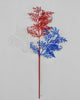 Glitter fern spray - red, white, and blue - Greenery MarketSeasonal & Holiday Decorations82677-REDWTBL
