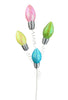 glittered light bulb spray - Greenery Market85804MIX